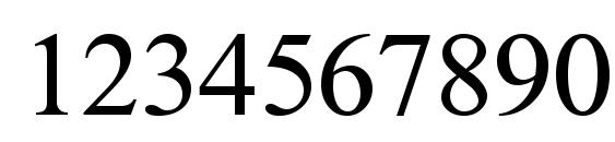 Tyr Font, Number Fonts