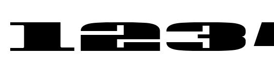 U.S.A Font, Number Fonts