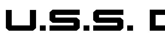 U.S.S. Dallas Expanded Font, Free Fonts