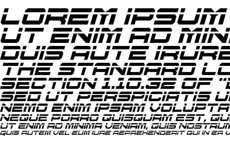 specimens U.S.S. Dallas Laser Italic font, sample U.S.S. Dallas Laser Italic font, an example of writing U.S.S. Dallas Laser Italic font, review U.S.S. Dallas Laser Italic font, preview U.S.S. Dallas Laser Italic font, U.S.S. Dallas Laser Italic font