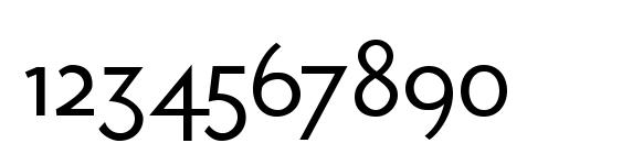 Ubahn light Font, Number Fonts