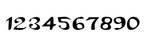 Uberv2e Font, Number Fonts
