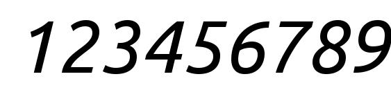 Ubuntu Italic Font, Number Fonts