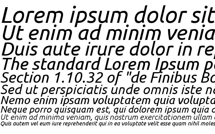 specimens Ubuntu Italic font, sample Ubuntu Italic font, an example of writing Ubuntu Italic font, review Ubuntu Italic font, preview Ubuntu Italic font, Ubuntu Italic font