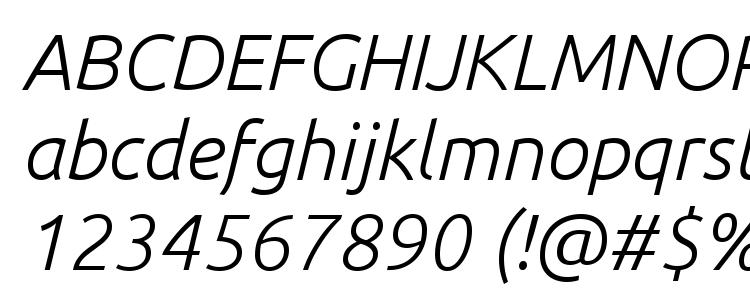 glyphs Ubuntu Light Italic font, сharacters Ubuntu Light Italic font, symbols Ubuntu Light Italic font, character map Ubuntu Light Italic font, preview Ubuntu Light Italic font, abc Ubuntu Light Italic font, Ubuntu Light Italic font