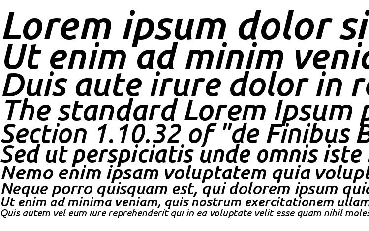 specimens Ubuntu Medium Italic font, sample Ubuntu Medium Italic font, an example of writing Ubuntu Medium Italic font, review Ubuntu Medium Italic font, preview Ubuntu Medium Italic font, Ubuntu Medium Italic font