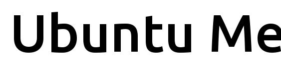 Шрифт Ubuntu Medium