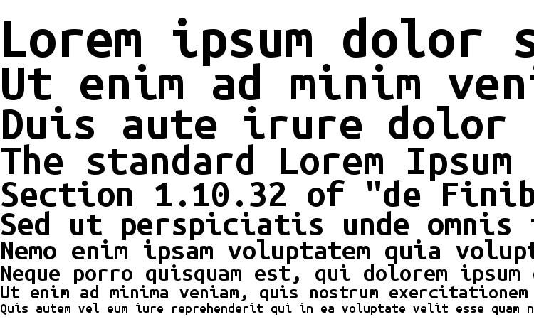 specimens Ubuntu Mono Bold font, sample Ubuntu Mono Bold font, an example of writing Ubuntu Mono Bold font, review Ubuntu Mono Bold font, preview Ubuntu Mono Bold font, Ubuntu Mono Bold font