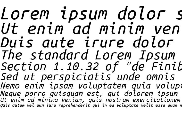 specimens Ubuntu Mono Italic font, sample Ubuntu Mono Italic font, an example of writing Ubuntu Mono Italic font, review Ubuntu Mono Italic font, preview Ubuntu Mono Italic font, Ubuntu Mono Italic font