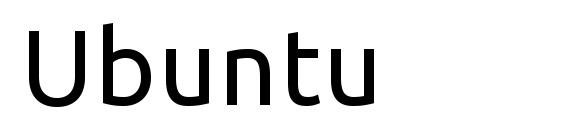 Шрифт Ubuntu