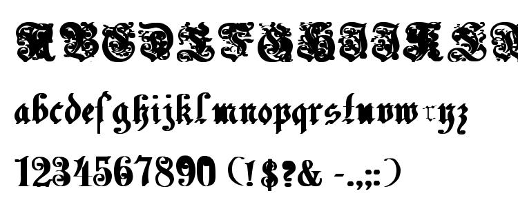 glyphs Uechi Bold font, сharacters Uechi Bold font, symbols Uechi Bold font, character map Uechi Bold font, preview Uechi Bold font, abc Uechi Bold font, Uechi Bold font