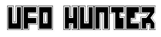 шрифт UFO Hunter Academy, бесплатный шрифт UFO Hunter Academy, предварительный просмотр шрифта UFO Hunter Academy