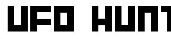 UFO Hunter Expanded Font