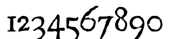 Uglyqua Font, Number Fonts