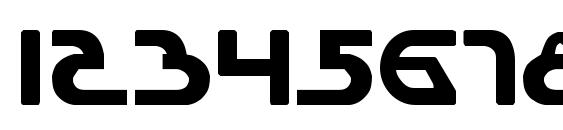 Ujackv2 Font, Number Fonts