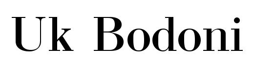 Uk Bodoni font, free Uk Bodoni font, preview Uk Bodoni font