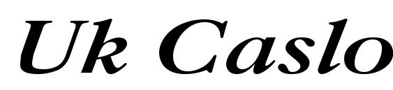 Uk Caslon Bold Italic font, free Uk Caslon Bold Italic font, preview Uk Caslon Bold Italic font
