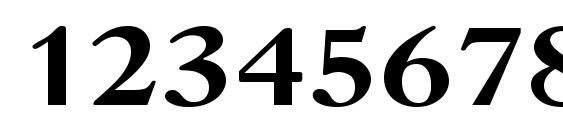 Uk Caslon Bold Font, Number Fonts