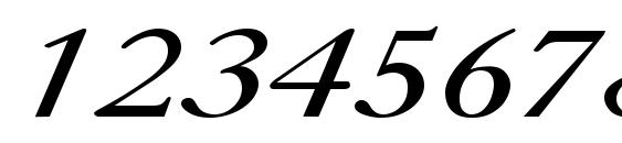 Uk Caslon Italic Font, Number Fonts