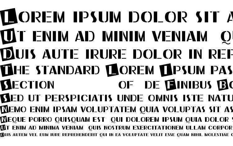 specimens Ukiah Caps font, sample Ukiah Caps font, an example of writing Ukiah Caps font, review Ukiah Caps font, preview Ukiah Caps font, Ukiah Caps font