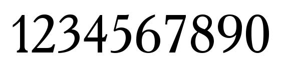 UkrainianAcademy Font, Number Fonts