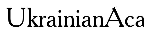 UkrainianAcademy Font