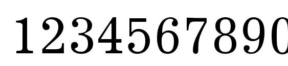 UkrainianJournal Font, Number Fonts