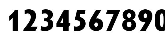 UkrainianJournalSans Bold Font, Number Fonts