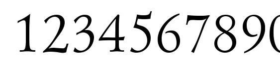 UkrainianLazurski Font, Number Fonts