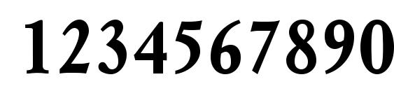 UkrainianMysl Bold Font, Number Fonts