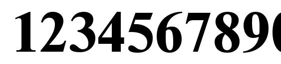 UkrainianTimesET Bold Font, Number Fonts