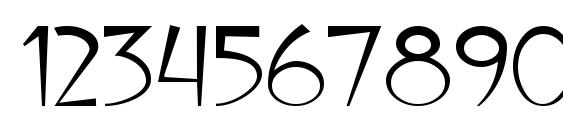 Ultima Campagnoli Font, Number Fonts