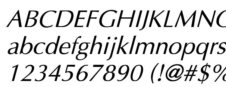 glyphs Ultima Italic font, сharacters Ultima Italic font, symbols Ultima Italic font, character map Ultima Italic font, preview Ultima Italic font, abc Ultima Italic font, Ultima Italic font