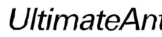 UltimateAntique Italic Font