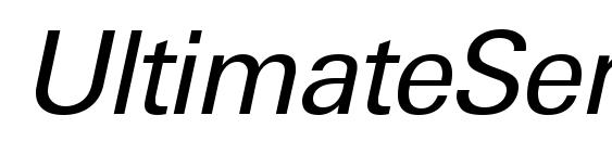 UltimateSerial Italic Font
