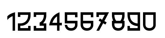 Ultras Liberi Font, Number Fonts