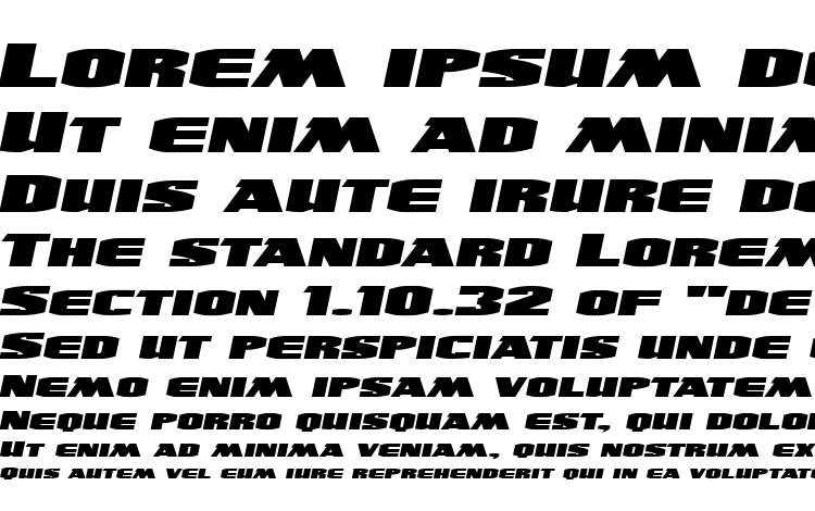 specimens UltraViolent BB Italic font, sample UltraViolent BB Italic font, an example of writing UltraViolent BB Italic font, review UltraViolent BB Italic font, preview UltraViolent BB Italic font, UltraViolent BB Italic font