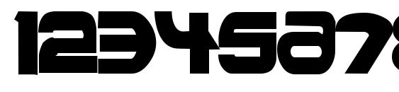 Ultraworld Font, Number Fonts