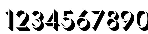 Umbrellac Font, Number Fonts