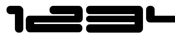 Umop Font, Number Fonts