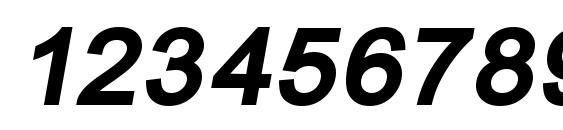 Un1251bi Font, Number Fonts