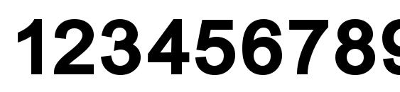 Un866b Font, Number Fonts