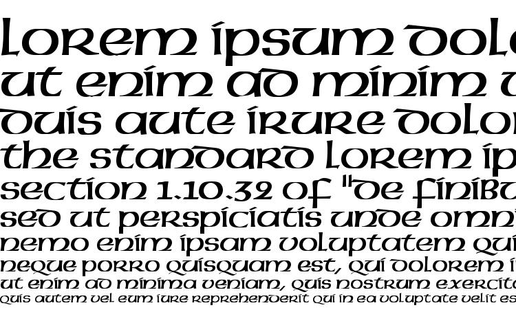 specimens Uncial Regular font, sample Uncial Regular font, an example of writing Uncial Regular font, review Uncial Regular font, preview Uncial Regular font, Uncial Regular font