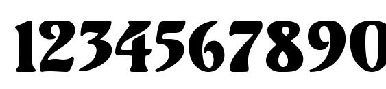 Unicorn(1) Font, Number Fonts