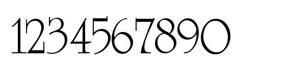 Unicorn Ukrainian Font, Number Fonts