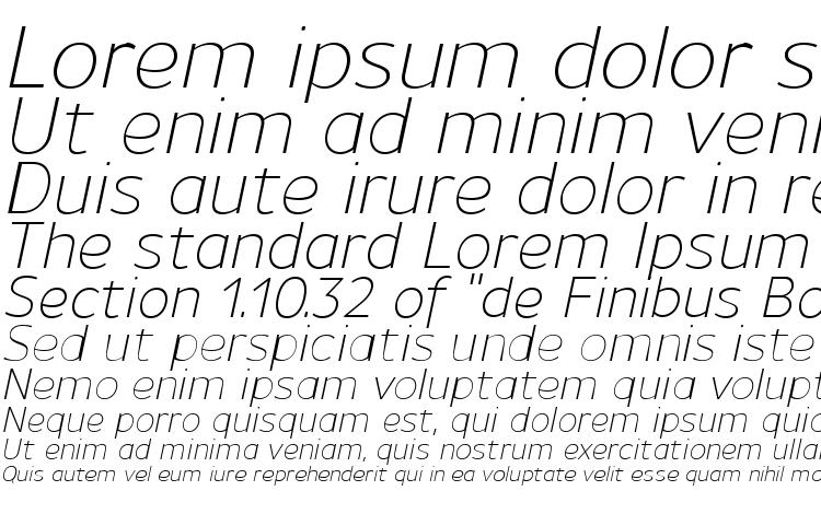 specimens Uniman LightItalic font, sample Uniman LightItalic font, an example of writing Uniman LightItalic font, review Uniman LightItalic font, preview Uniman LightItalic font, Uniman LightItalic font