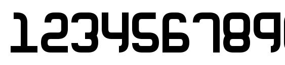 Unionform Font, Number Fonts