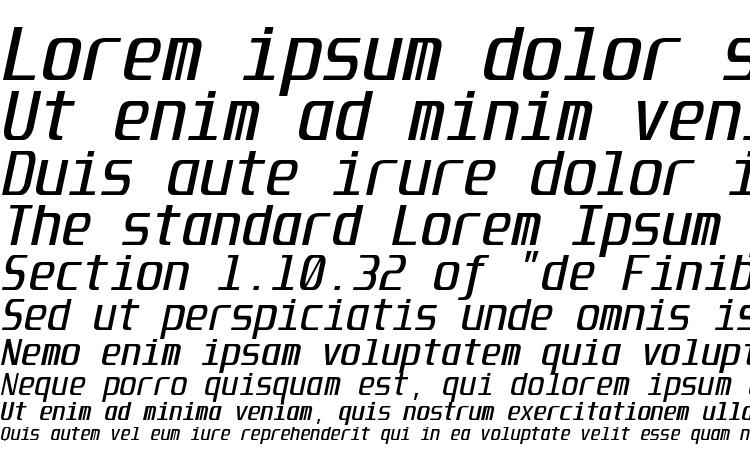 specimens Unispace Italic font, sample Unispace Italic font, an example of writing Unispace Italic font, review Unispace Italic font, preview Unispace Italic font, Unispace Italic font