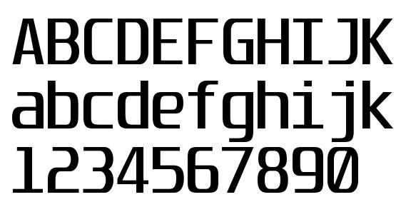 Unispace Regular Font Download Free / LegionFonts