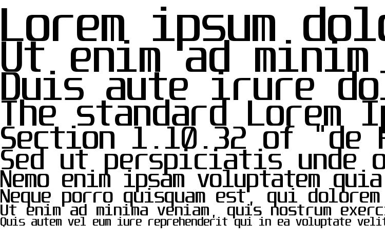 specimens Unispace Regular font, sample Unispace Regular font, an example of writing Unispace Regular font, review Unispace Regular font, preview Unispace Regular font, Unispace Regular font